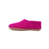 Ullskor (100% ren ull) - Modell Rosa med gummisula